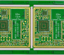 Metallized Half Hole PCB