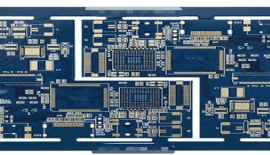 Blue solder resistant paint PCB